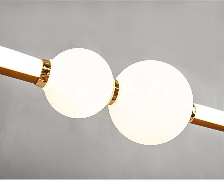 Nordic Simple Gold Paint Scrub Ring Chandelier Modern Pendant Light ODM AC110V