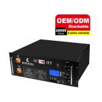 Home Power Supply 48v Solar Battery 100ah Lithium Ion Battery Lifepo4 Rack