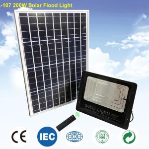 China Aluminum Alloy 250m² 60w 100W 200W Solar LED Flood Lights factory