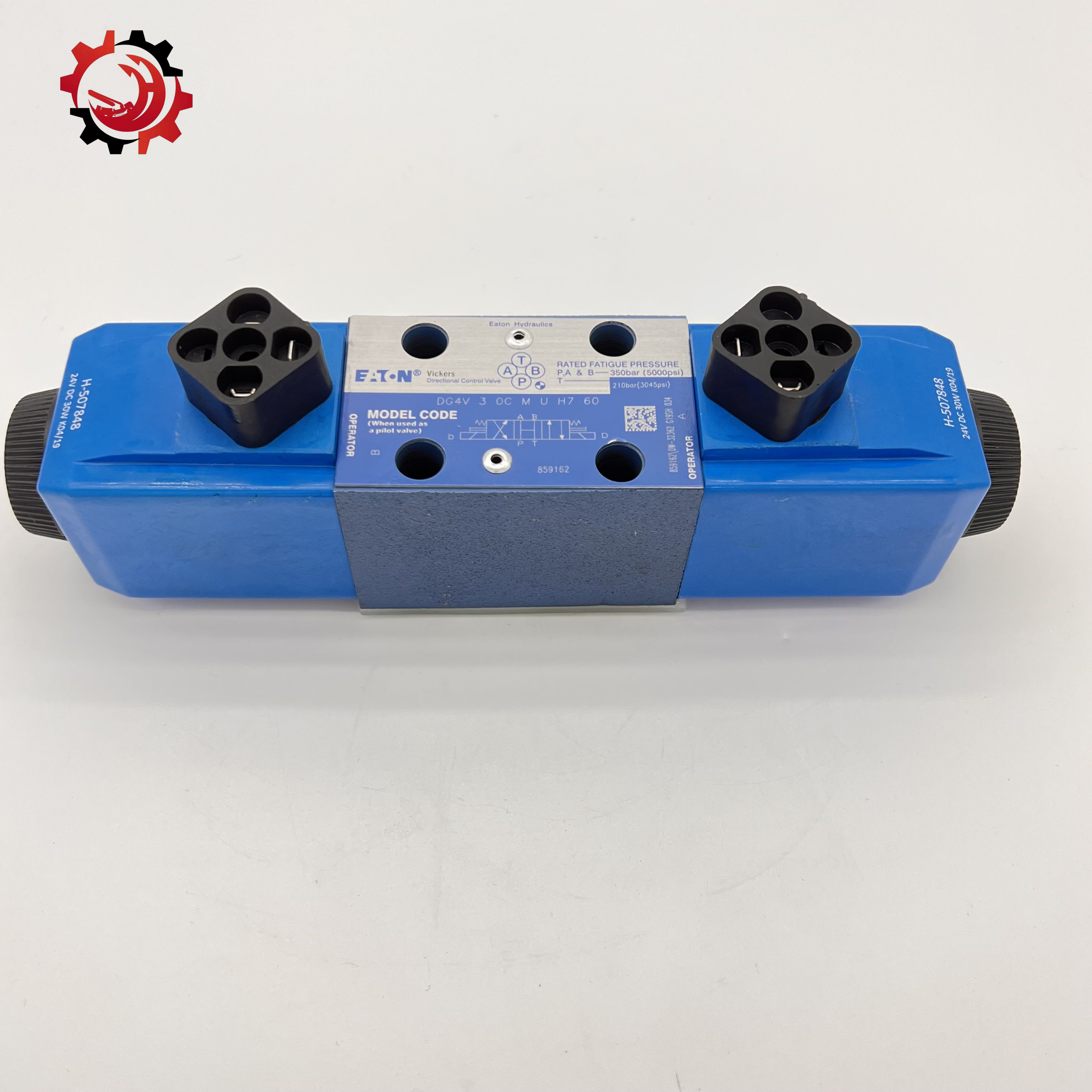 Eaton Vickers DG4V 3 OC M U H7 60 Solenoid Operated Directional Valve For Concrete Pump Trucks