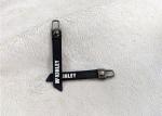 Nickel - Free Bag Accessory Rubber Zipper Puller Embossed Silicone Logo