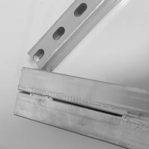 China 62mm×41mm CE Stainless Steel Strut C Channel SS400 Metal Building steel purlins factory