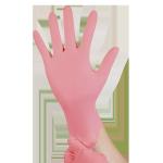 Wholesale without black powder of medical nitrile gloves with high quality
