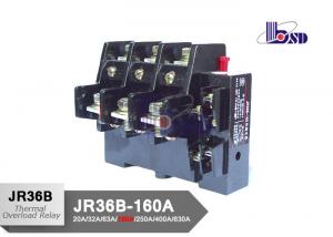 China 160A  Thermal Overload Relay Three Phase Bimetallic Strip Thermal Relay  factory