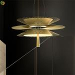 Home Light Luxury Metals Chandelier GU10 Restaurant Modern Pendant Light