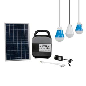 China Solar Power Generation Small System Lighting Outdoor Sports Camping Mountain Hiking Remote Control One factory