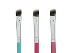 Portable Nylon Hair Double Ended Eyebrow Brush For Makeup , Travel Size