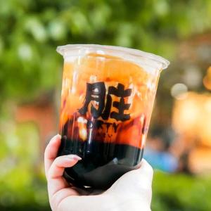 China Pp Boba Tea Disposable Plastic Cups With Lids 12oz 16oz 20oz High Clarity Durability factory