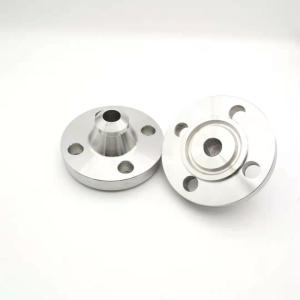 China RF CL 150 Welding Neck Raised Face Flange SCH40s SS Pipe Flange factory