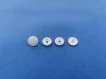 Disposable Gown White Plastic Snap Button