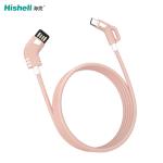 Portable Elbow Micro USB Cable Multifunctional Anti Abrasion