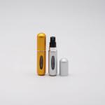 Aluminum Shell Bottom Filling Perfume Tester Bottle 5ml Atomiser