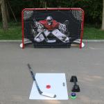 1.0mm Wall Lacrosse Training Equipment Red White Lacrosse Corner Targets