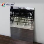 Outdoor Lcd Display Wall Advertising Fitness Mirror Glass Touch Panel For Gym