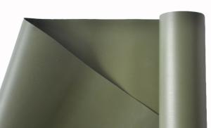 China Truck / Trailer Use PVC Coated Tarpaulin Cover With Metal Eyelet And Rope factory