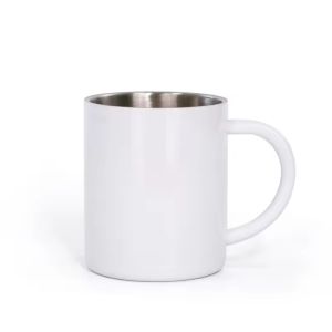Sublimation Coffee Mugs With Handle Stainless Steel Double Wall Sublimation