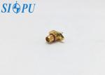 BMA RF Coaxial Connector – Straight Microstrip Type, Two-Hole Flange Mount