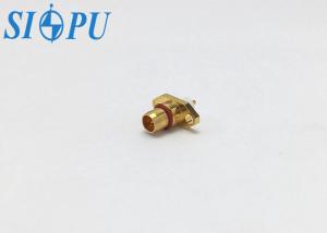 China Microstrip BMA RF Connector Straight With 2 Hole Flange Installation factory