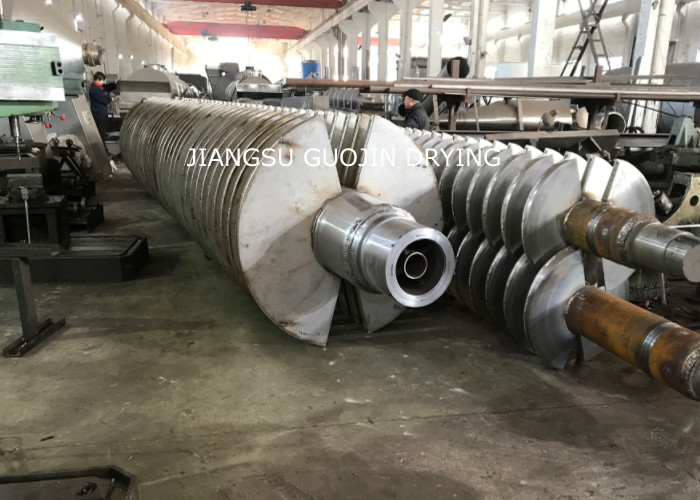 China Indirect Heating Vacuum Paddle Dryer Heat Transfer Area 3M2 factory