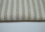 Herringbone Jacquard Material / Cotton Blended Fabric No Harmful Substances