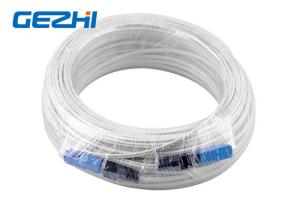 China 100 Meters Fiber Optic Patch Cord SC / SC SM SX Patch Cord FTTH Drop Cable factory