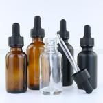 15ml 30ml 60ml 120ml 2oz Glass Amber Essential Oil Bottle Blue Glass Boston