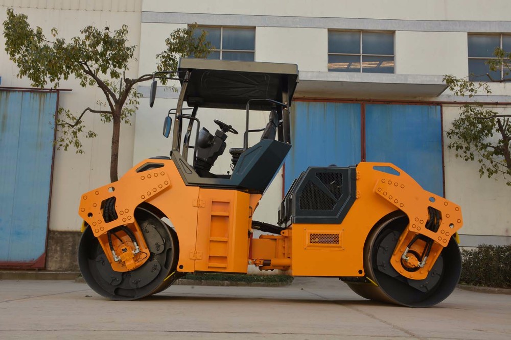 Low price quality double drum static road roller 10ton