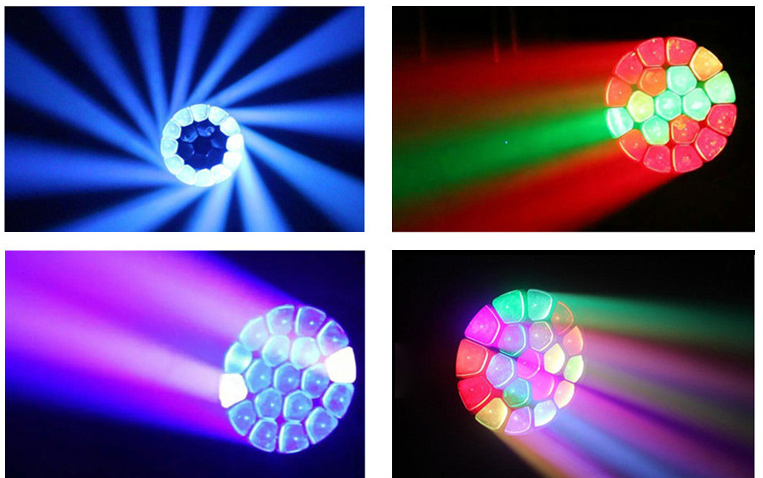 Professional Stage Light 19pcs*15W LED Bee Eye Moving Head Light with High Brightness