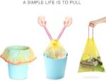 OEM Household Drawstring Disposable Plastic PE Garbage Bag