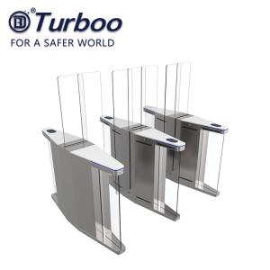 China High Turnstile Office Sliding Security Gates Access Control Mechanism 50-60hz on sale