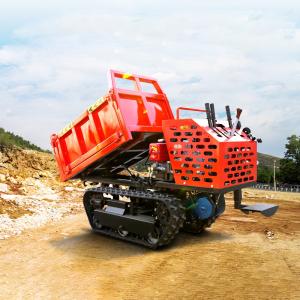 China Customizable 2 Tons Crawler Rubber Track Dump Truck factory