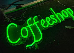 China Coofeeshop neon sign custom size for coffe business street shopping center factory