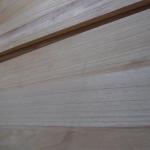 3-55mm Paulownia Hardwood Solid Wooden Panels Natural Color Lightweight