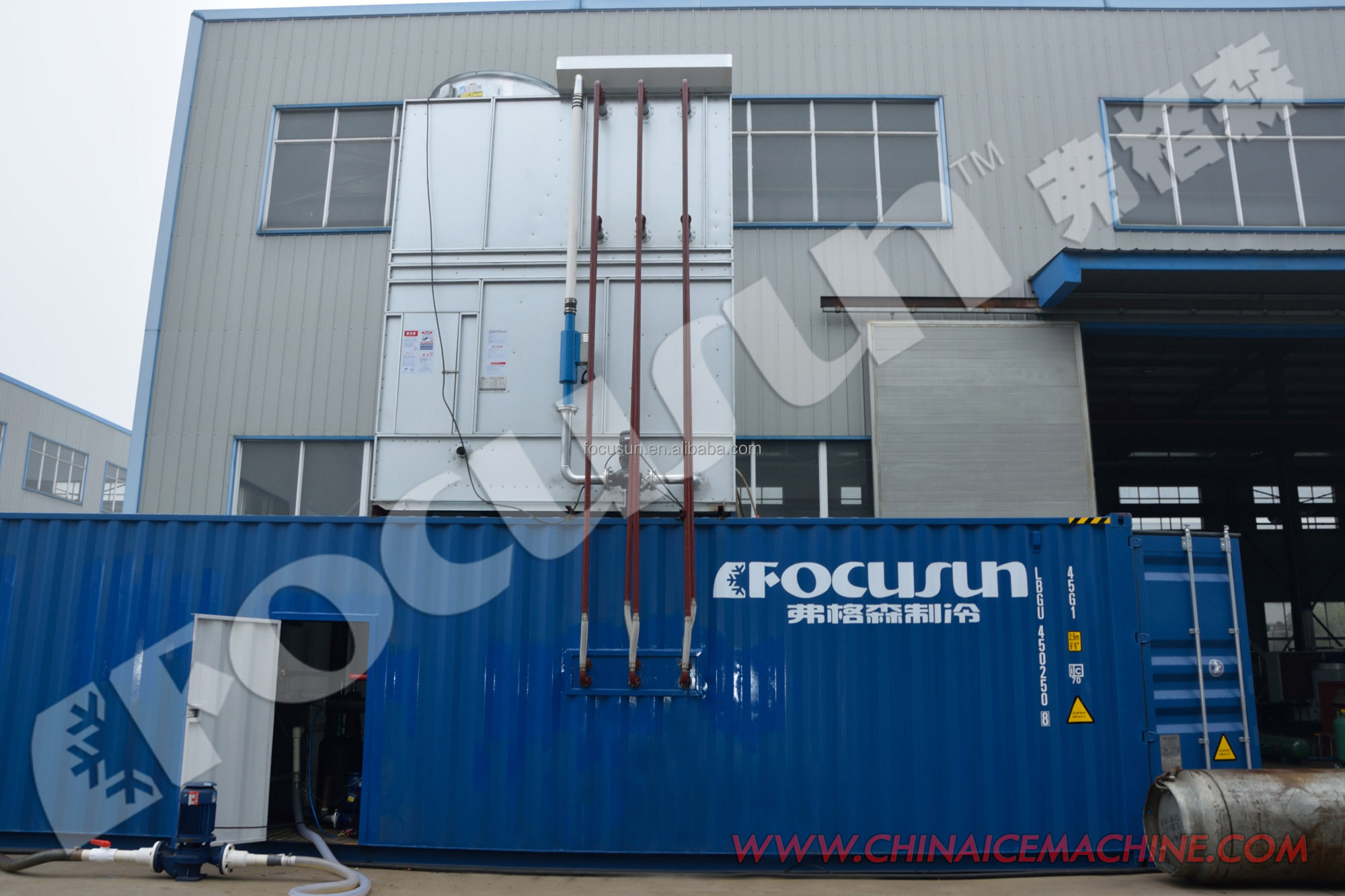 Siemens PCL Control System Water Chiller for Video Outgoing-Inspection in Industrial