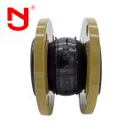 Effective Hypalon Single Sphere Rubber Expansion Joint With Brass End Fittings