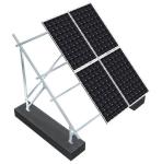 Durable Solar Panel Flat Roof Mounting Kits , Rapid Installation Photovoltaic