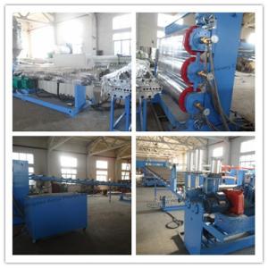 China Plastic Furniture Board Making Machine WPC PVC Crust Board Production Line factory