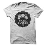 Unisex Custom Screen Printed T Shirts Funny Gaming Woodland Flannel Nature Beard