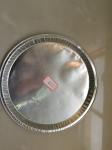 Round Shape 8011 Aluminum Foil Food Container Silver Color