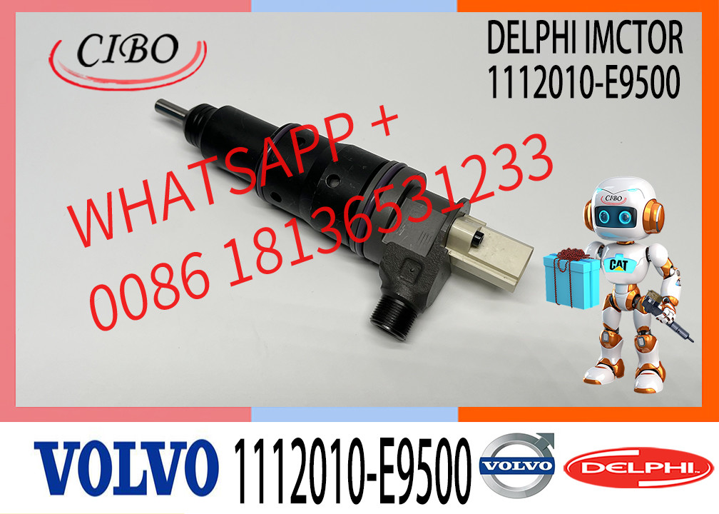 NINE Brand Common Rail Injector 22282202 Fuel Injector 22282202 22282199 33800-84310 1112010-E9500