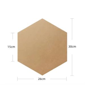 High density Sound proof indoor for kids decorate self adhesive hexagon board