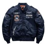Vintage Puffer Mens Varsity Jacket Sports Bomber Leather Jacket