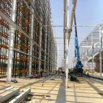 Prefabricated Steel Structure Storage Warehouse Large Span Metal Frame Buildings