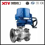 Electric Driving Mode Special Material Cast Steel Water Industrial Flanged Ball