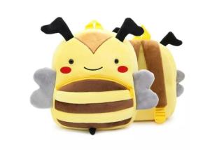 China Cartoon Polyester Animal Plush Backpack , Multipurpose Cute School Bag factory