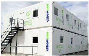 China prefab moveable construction worker camp container house factory