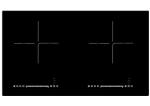 Ceramic Glass 750x450mm Double Burner Induction Cooktop