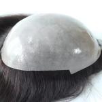 Cuticle Remy Hair Topper Full Injected Poly skin Best Quality Hair Top Piece