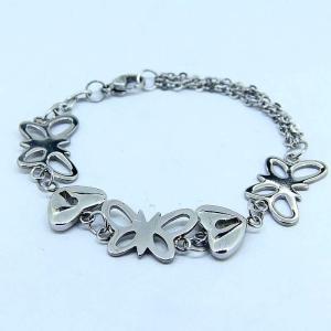 China High Quality Stainless Steel Fashion Mane's Women's Bracelet LBS92 factory