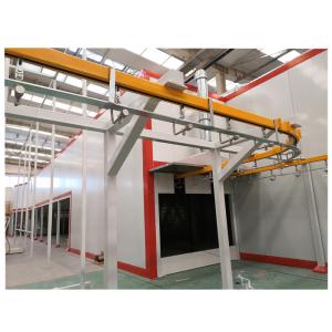 China Horizontal Powder Coating Line Natural Gas Heating Powder Painting factory